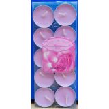 Scented Candle Rose pack of 10