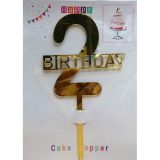 Second Birthday Cake Toppers
