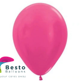 Dark Pink Latex Balloon 9 inch 100Pcs Pack