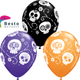 Customized Skull Double Side Print Balloons