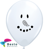 Customized Snowman Double Side Print Balloons