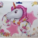 Unicorn Foil Balloons Bouquet 5 Pcs