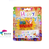 Happy Birthday Splash Candles