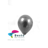 9 Inch Black Balloon
