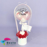 Happy Birthday Hot Air Balloon Theme Party Decoration